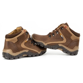 Olivier Zapatos de invierno para hombre 129 Marrón 6
