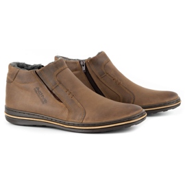 Polbut Zapatos de invierno para hombre 381 marrón 3