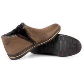 Polbut Zapatos de invierno para hombre 381 marrón 5