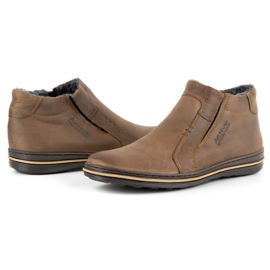 Polbut Zapatos de invierno para hombre 381 marrón 7