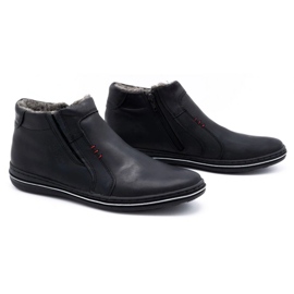 Polbut Botas de invierno hombre negras 381 negro 3