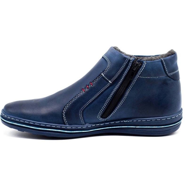 Polbut Zapatos de invierno para hombre 381 azul marino 1