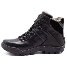 KENT Calzado de invierno para hombre Botas de nieve 119, trekking negro 1