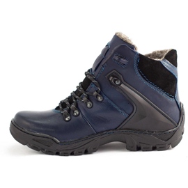 KENT Calzado de invierno para hombre Botas de nieve 119, trekking, azul marino 1 KENT Calzado de invierno para hombre Botas de nieve 119, trekking, azul marino 1