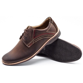 Zapatos hombre olivier piel 242 marrón 1