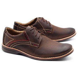 Zapatos hombre olivier piel 242 marrón 2