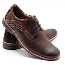 Zapatos hombre olivier piel 242 marrón 3