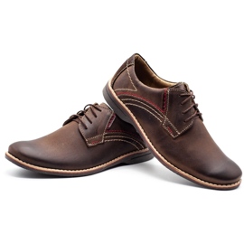 Zapatos hombre olivier piel 242 marrón 5