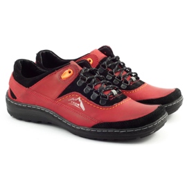 Olivier Zapatos trekking 268 Rojo 2