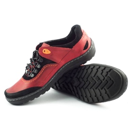 Olivier Zapatos trekking 268 Rojo 3