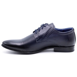 Olivier Zapatos formales 482 azul marino 1