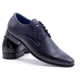 Olivier Zapatos formales 482 azul marino 4