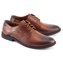 Lukas Zapatos de hombre elegantes 253LU marrón 4