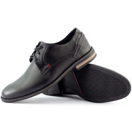 KOMODO Zapatos de hombre elegantes 859 negro 2