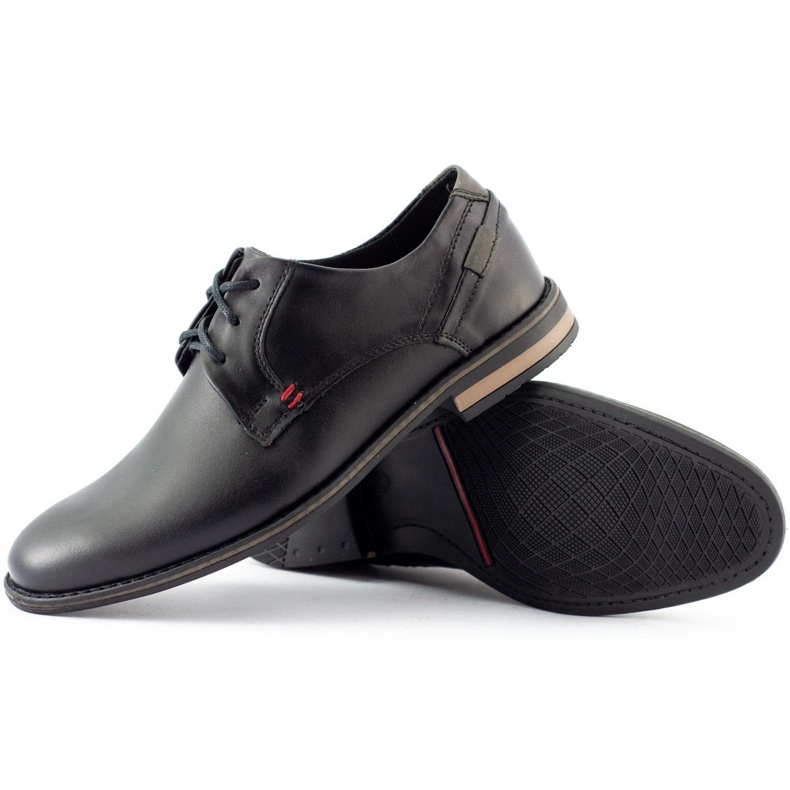 KOMODO Zapatos de hombre elegantes 859 negro 2