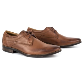 KOMODO Zapatos de hombre elegantes 877 marrón 3