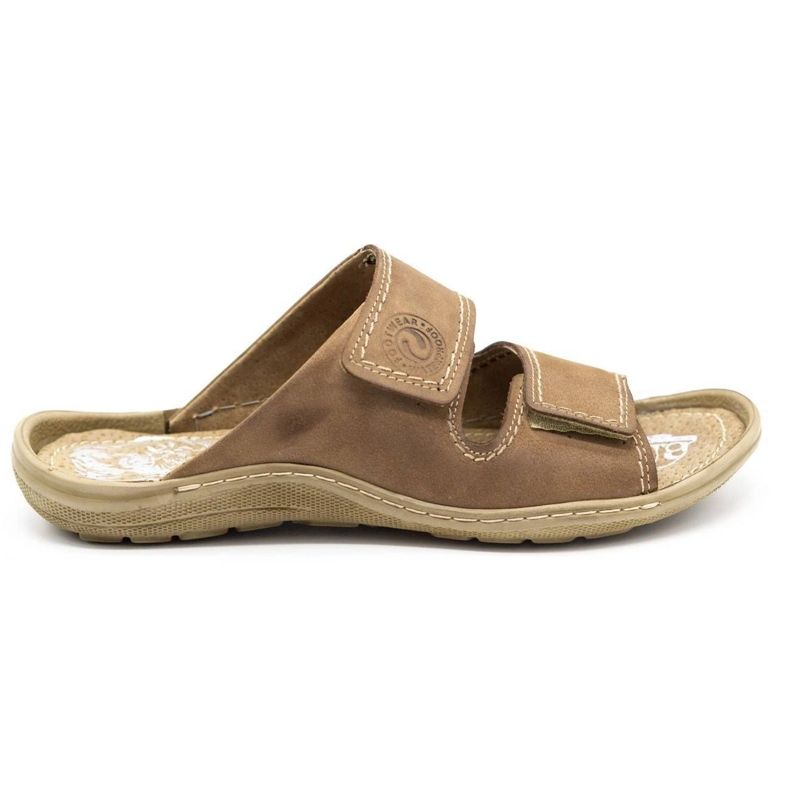 Zapatillas de hombre 048 Marrón 2