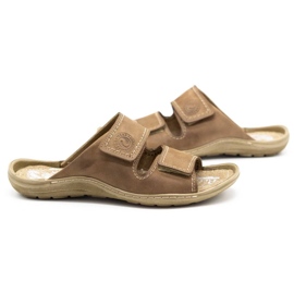 Zapatillas de hombre 048 Marrón 8