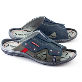 Zapatillas hombre 334GT azul marino 3