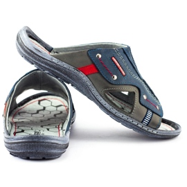Zapatillas hombre 334GT azul marino 5