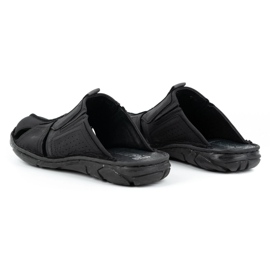 Polbut Zapatilla piel hombre 312 negro 6
