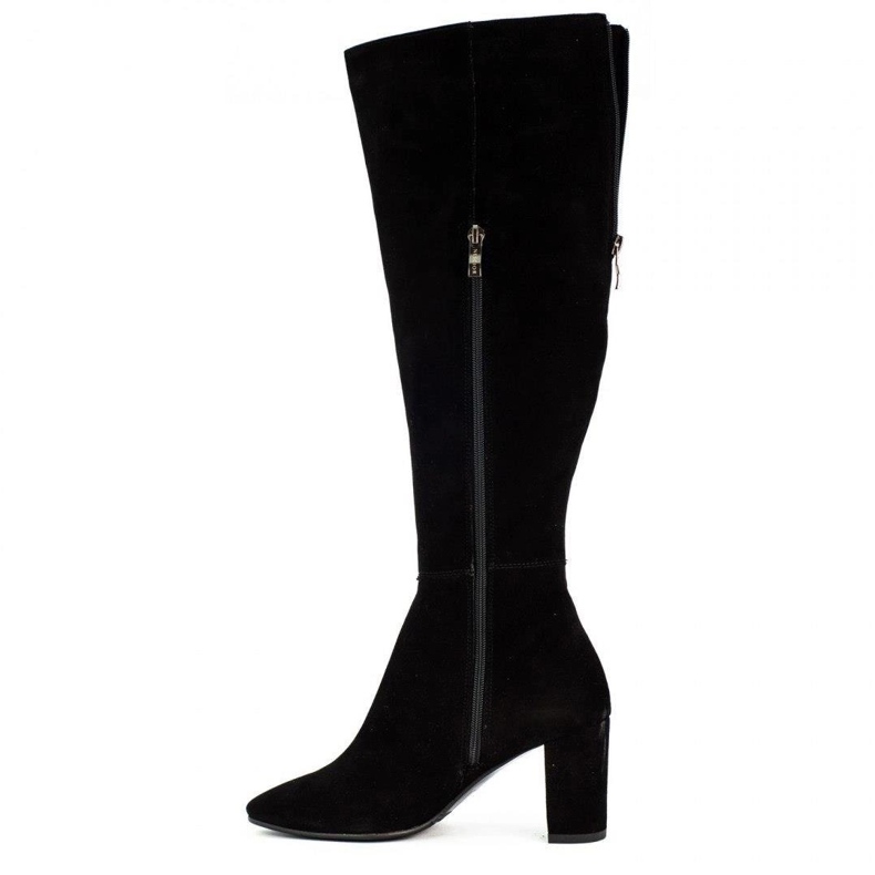 Neścior Botas de invierno para mujer 078-T negro 1