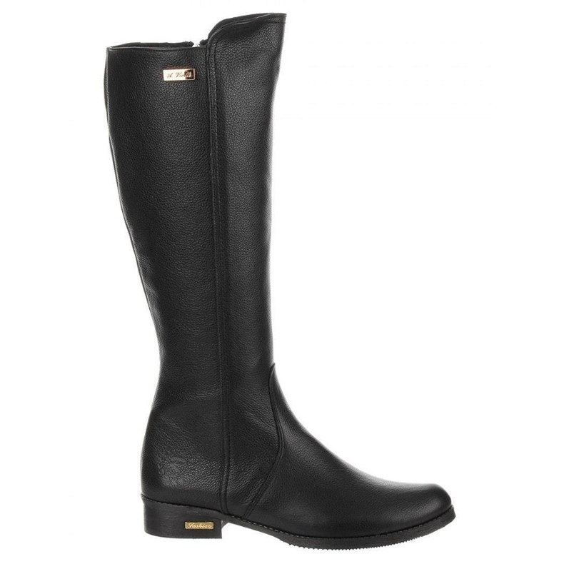 Olivier Botas negras Ana, grano negro 1