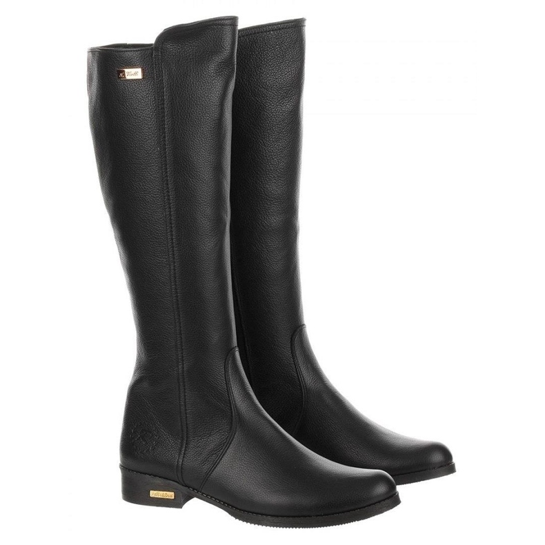 Olivier Botas negras Ana, grano negro 2