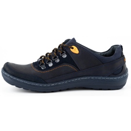Olivier Zapatillas trekking hombre 268 azul marino 2