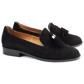 Lizard Mocasines negros 04642 de mujer 2