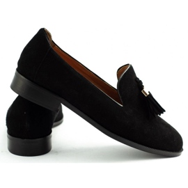 Lizard Mocasines negros 04642 de mujer 4