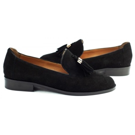Lizard Mocasines negros 04642 de mujer 5
