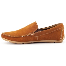 KOMODO Mocasines de hombre 890 rojo multicolor 3