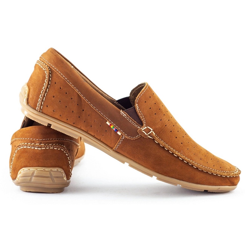KOMODO Mocasines de hombre 890 rojo multicolor 1 KOMODO Mocasines de hombre 890 rojo multicolor 1