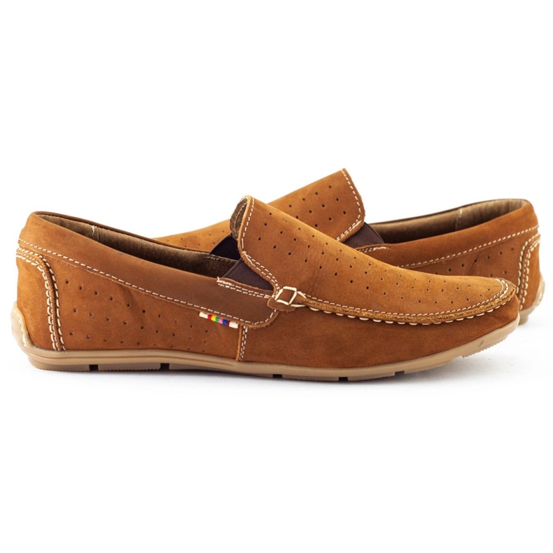 KOMODO Mocasines de hombre 890 rojo multicolor 2 KOMODO Mocasines de hombre 890 rojo multicolor 2