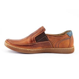 KOMODO Mocasines de hombre 912 rojo multicolor 1
