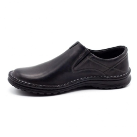 Joker Mocasines hombre piel gris 382 1