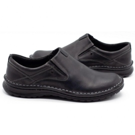 Joker Mocasines hombre piel gris 382 5