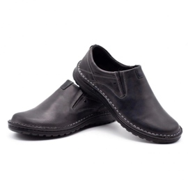 Joker Mocasines hombre piel gris 382 6