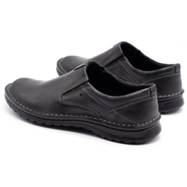 Joker Mocasines hombre piel gris 382 7