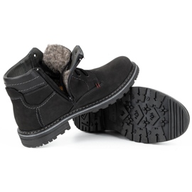 ABIS Calzado de hombre cálido 197 nobuck negro 5