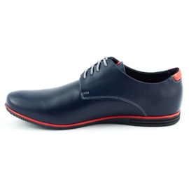 Olivier Zapatos formales 1094 azul marino 1