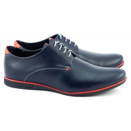 Olivier Zapatos formales 1094 azul marino 2