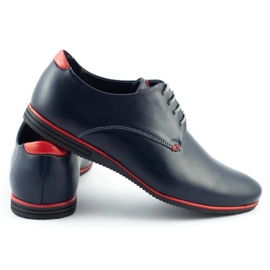 Olivier Zapatos formales 1094 azul marino 4