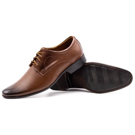 Olivier 108 zapatos formales de hombre marrón 7