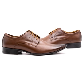 Olivier 108 zapatos formales de hombre marrón 2