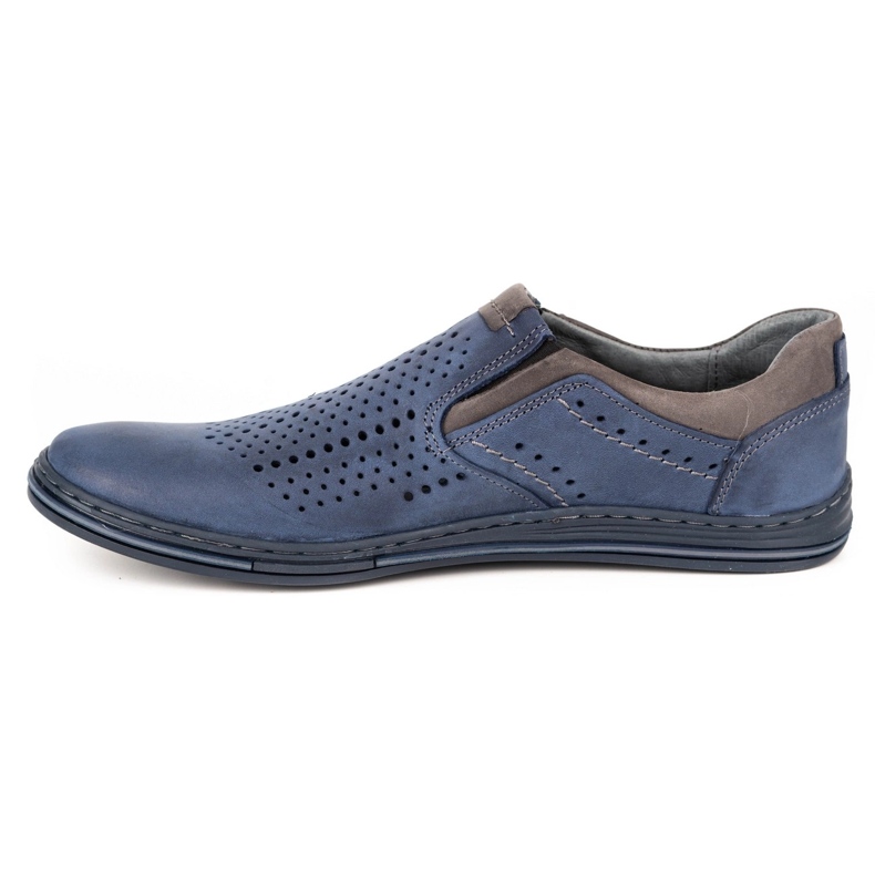 Polbut Zapatos Brogues 401 Verano Azul Marino para Hombre 2