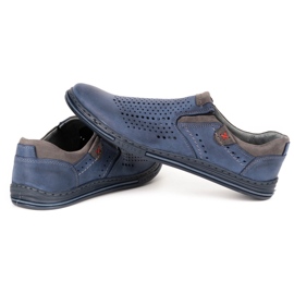 Polbut Zapatos Brogues 401 Verano Azul Marino para Hombre 6