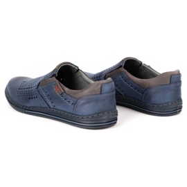 Polbut Zapatos Brogues 401 Verano Azul Marino para Hombre 7