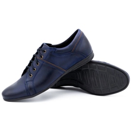 Polbut Zapatos de hombre C25 azul marino 3